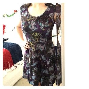 Alice Through the Looking Glass Cheshire Cat Dress